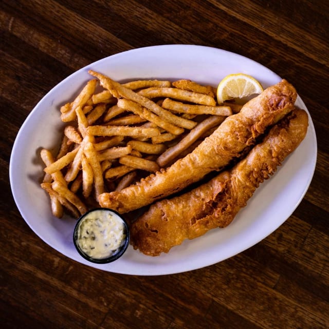 Fish and Chips.