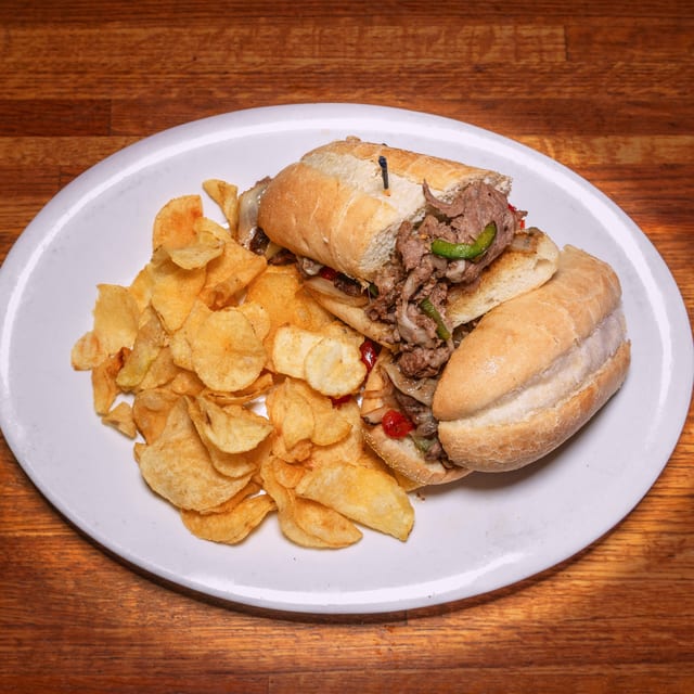 Philly Cheesesteak Sandwich.